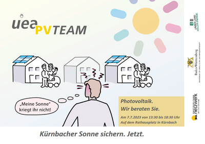 Photovoltaikberatung: Das PV-Mobil kommt am 07.07.2023 nach Kürnbach!